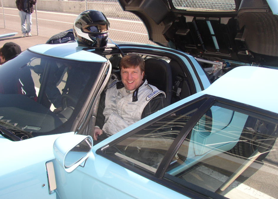 Ford SVE engineer and hot shoe, Andy Slankard.